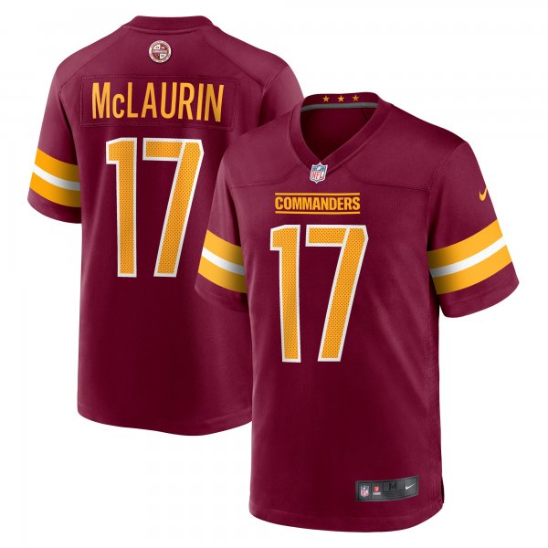 Men's Washington Commanders Terry McLaurin Nike Burgundy Player Game Jersey