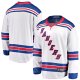 Youth New York Rangers Fanatics White Away Breakaway Jersey