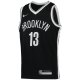 Youth Brooklyn Nets James Harden Nike Black 2021/22 Diamond Swingman Jersey - Icon Edition