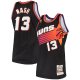 Men's Phoenix Suns Steve Nash Mitchell & Ness Black 1996/97 Hardwood Classics Jersey