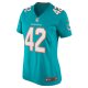 Women's Miami Dolphins Joshua Kalu Nike  Aqua Team Game Jersey