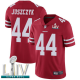 San Francisco 49ers #44 Kyle Juszczyk Red Team Color Super Bowl LIV Bound Men's Stitched NFL Vapor Untouchable Limited Jersey