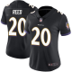 Women's Baltimore Ravens #20 Ed Reed Black AlternateStitched NFL Vapor Untouchable Limited Jersey