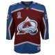 Youth Colorado Avalanche Burgundy Home 2022 Stanley Cup Champions Premier Custom Jersey