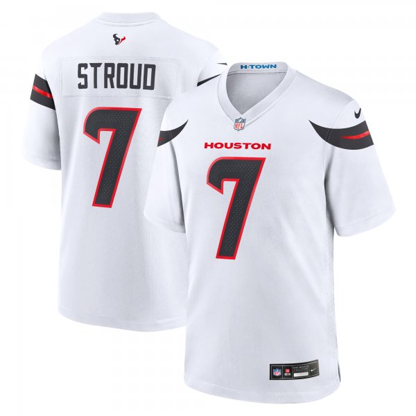 Men's Houston Texans C.J. Stroud Nike White Game Jersey