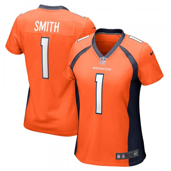 Women's Denver Broncos Tremon Smith Nike Orange Game Jersey