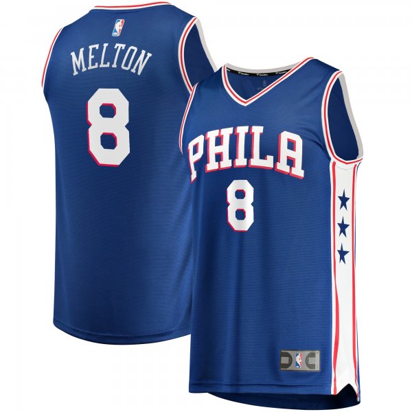 Men's Philadelphia 76ers De'Anthony Melton Fanatics Royal Fast Break Replica Jersey - Icon Edition