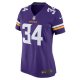 Women's Minnesota Vikings Nick Muse Nike Purple Home Game Player Jersey