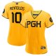 Women's Pittsburgh Pirates Bryan Reynolds Nike Gold City Connect Replica Player Jersey