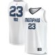 Men's Memphis Grizzlies Derrick Rose Fanatics White Fast Break Player Jersey - Association Edition