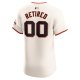 Men's San Francisco Giants Nike Cream Home Elite Pick-A-Player Retired Roster Jersey