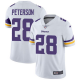 Men's Nike Minnesota Vikings #28 Adrian Peterson White Stitched NFL Vapor Untouchable Limited Jersey