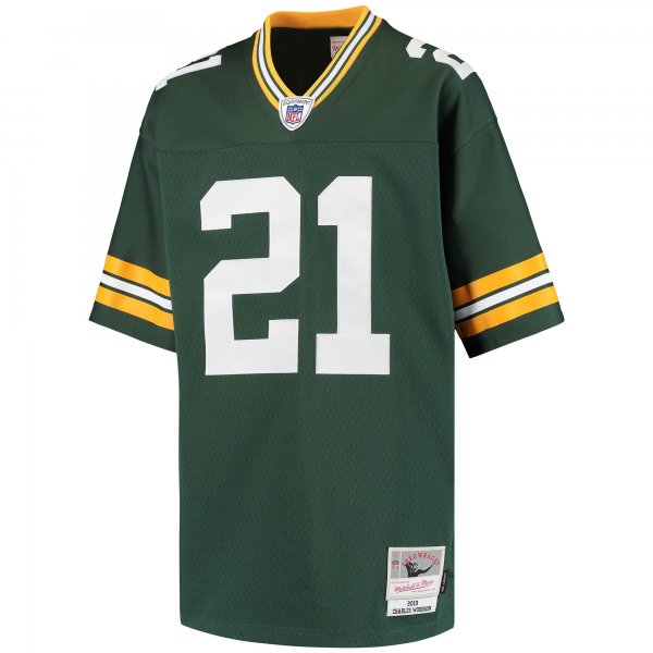 Youth Green Bay Packers Charles Woodson Mitchell & Ness Green Retired Player Legacy Jersey