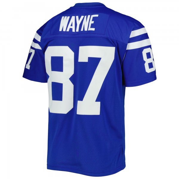 Men's Indianapolis Colts Reggie Wayne Mitchell & Ness Royal Legacy Replica Jersey