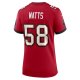 Women's Tampa Bay Buccaneers Markees Watts Nike  Red  Game Jersey