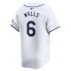 Men's Tampa Bay Rays Taylor Walls Nike White Home Limited Player Jersey