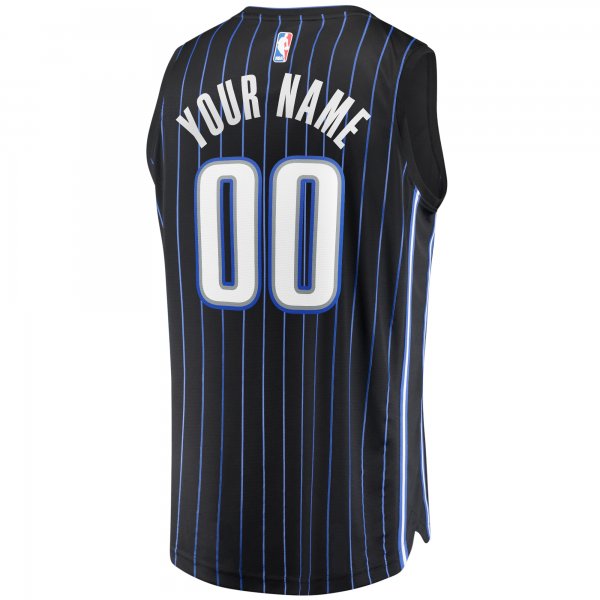 Youth Orlando Magic Fanatics Black Fast Break Replica Custom Jersey - Icon Edition