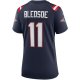 Women's New England Patriots Drew Bledsoe Nike Navy Game Retired Player Jersey