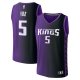 Men's Sacramento Kings De'Aaron Fox Fanatics Purple Fast Break Replica Player Jersey - Statement Edition