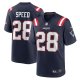 Men's New England Patriots Ameer Speed Nike  Navy Team Game Jersey