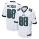 Men's Philadelphia Eagles Dallas Goedert Nike White Game Player Jersey