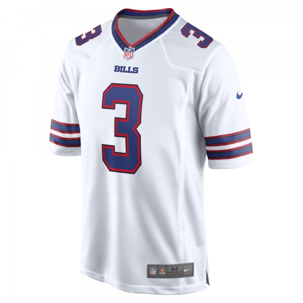 Men's Buffalo Bills Damar Hamlin Nike White  Game Jersey