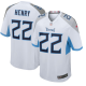 Men's Nike Tennessee Titans #22 Derrick Henry White New 2018 Game Jersey