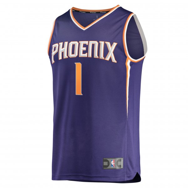 Men's Phoenix Suns Devin Booker Fanatics Purple Fast Break Replica Jersey - Icon Edition