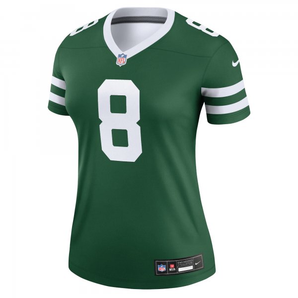 Women's New York Jets Aaron Rodgers Nike Legacy Green Legend Jersey