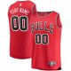 Youth Chicago Bulls Fanatics Red Fast Break Custom Replica Jersey - Icon Edition