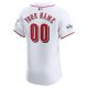 Men's Cincinnati Reds Nike White Home Elite Custom Patch Jersey