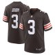 Men's Cleveland Browns Jerry Jeudy Nike  Brown  Game Jersey