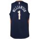 Youth New Orleans Pelicans Zion Williamson Nike Navy Swingman Jersey - Icon Edition