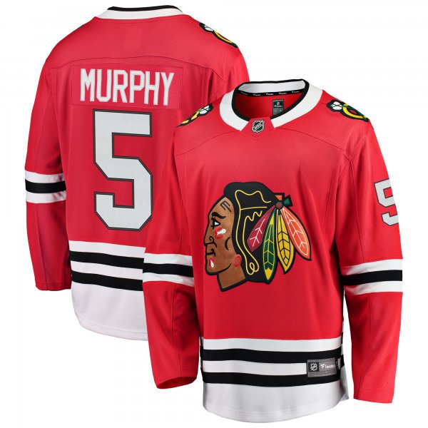 Men's Chicago Blackhawks Connor Murphy Fanatics Red Breakaway Player Jersey