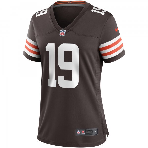 Women's Cleveland Browns Bernie Kosar Nike Brown Game Retired Player Jersey