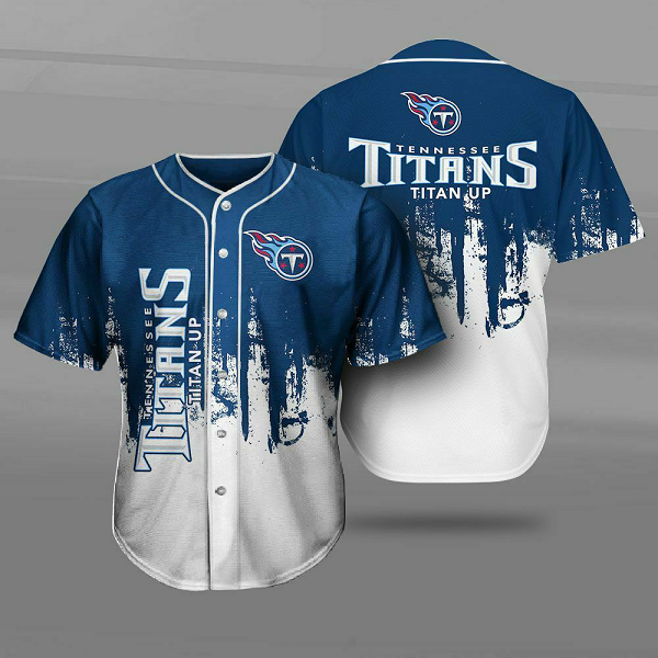 Tennessee Titans NFL Stitched Fashion Baseball Legend Jersey