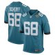 Men's Jacksonville Jaguars Brandon Scherff Nike Teal Game Player Jersey