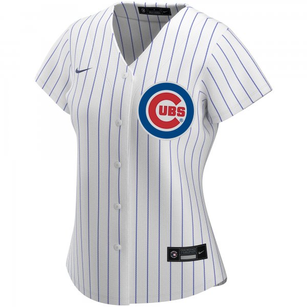 Women's Chicago Cubs Nike White Home Replica Custom Jersey