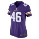 Women's Minnesota Vikings Aaron Dykes Nike Purple Team Game Jersey