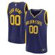 Men's Golden State Warriors  Fanatics Navy Fast Break Replica Custom Jersey - Statement Edition