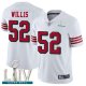 San Francisco 49ers #52 Patrick Willis White Rush Super Bowl LIV Bound Men's Stitched NFL Vapor Untouchable Limited Jersey