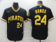 Men's Pittsburgh Pirates 24 Bonds Black Game 2021 Nike MLB Jersey