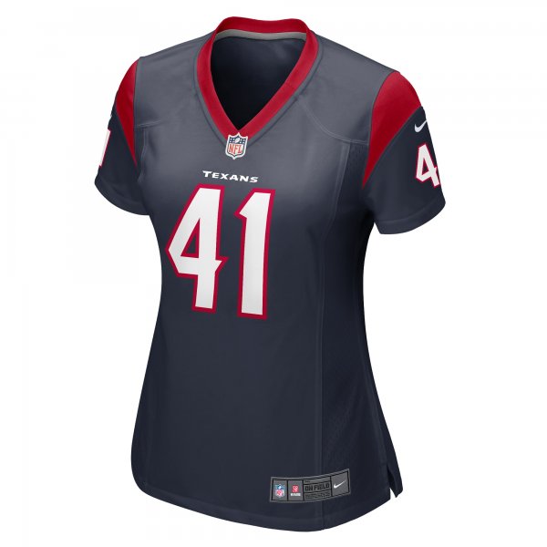 Women's Houston Texans Jesse Matthews Nike  Navy Team Game Jersey