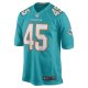 Men's Miami Dolphins Duke Riley Nike Aqua Game Jersey