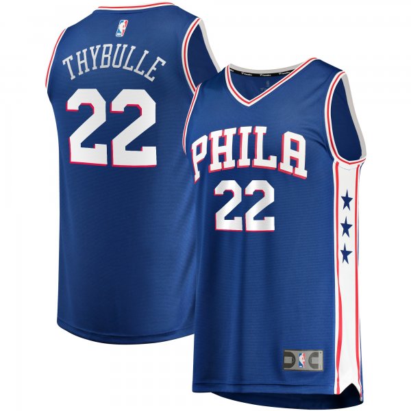 Men's Philadelphia 76ers Matisse Thybulle Fanatics Royal Fast Break Player Jersey