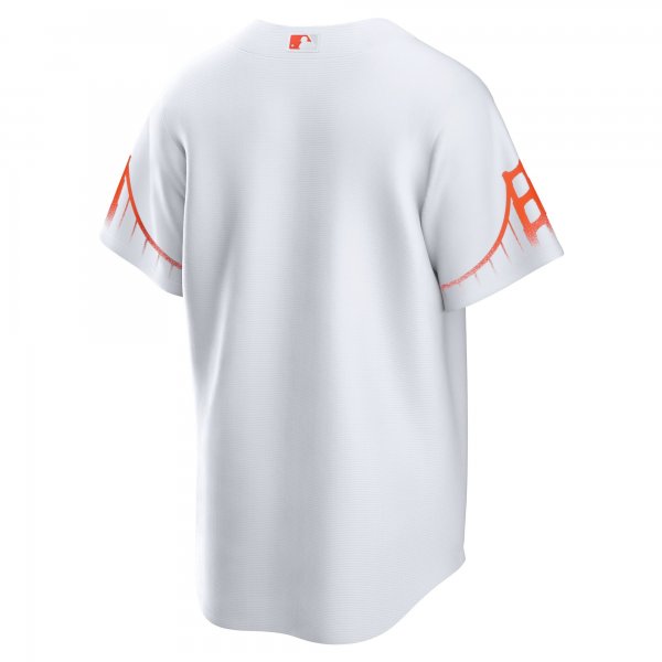 Men's San Francisco Giants Nike White City Connect Replica Jersey