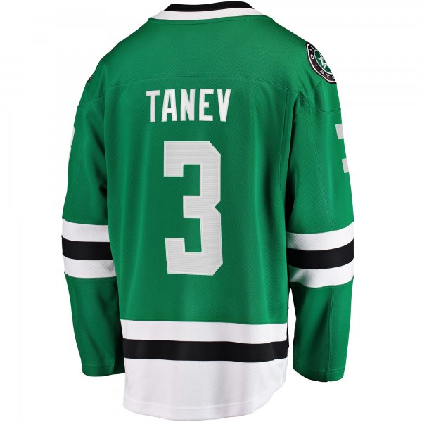 Men's Dallas Stars Chris Tanev Fanatics Kelly Green  Premier Breakaway Player Jersey