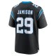 Men's Carolina Panthers D'Shawn Jamison Nike  Black Team Game Jersey