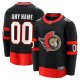 Men's Ottawa Senators Fanatics Black Home Custom Breakaway Jersey