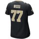 Women's New Orleans Saints Carl Nicks Nike Black Game Retired Player Jersey